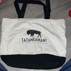 Black and White Tote Bag